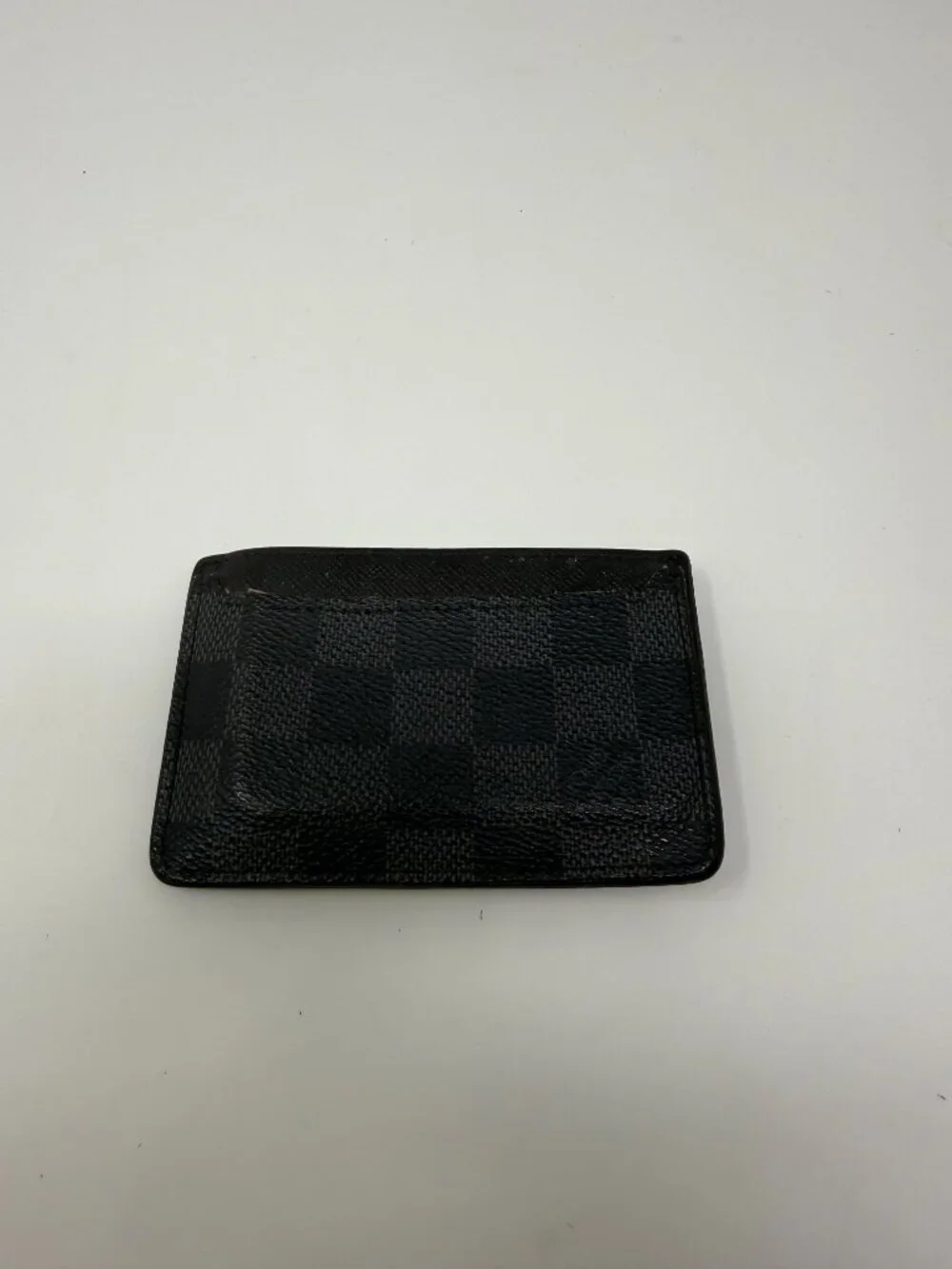 Louis Vuitton Neo Porte Cartes Damier Graphite Grey Card Holder